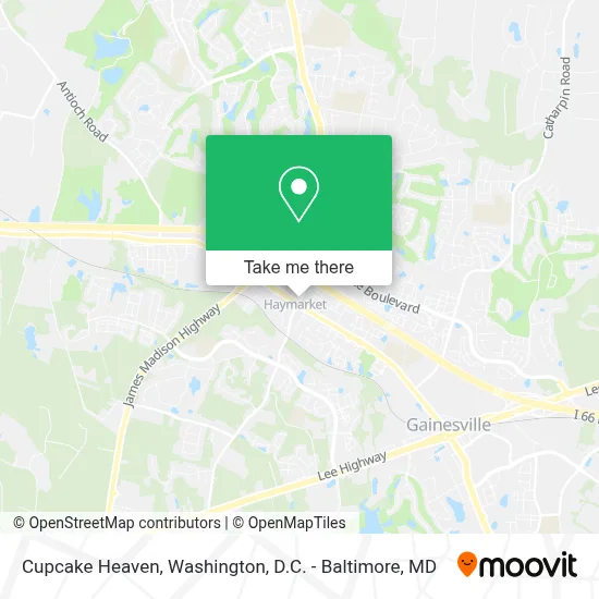 Cupcake Heaven map