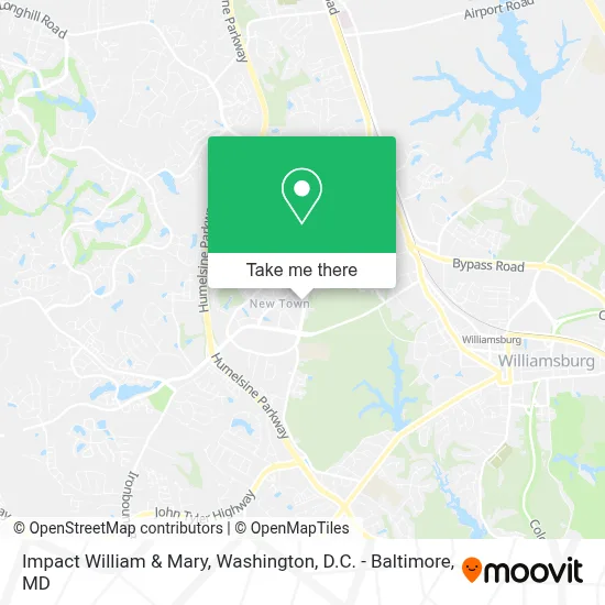 Impact William & Mary map