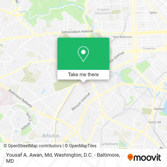 Yousaf A. Awan, Md map
