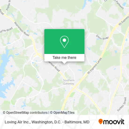 Loving Air Inc. map
