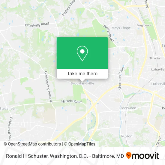 Ronald H Schuster map