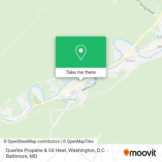 Quarles Propane & Oil Heat map