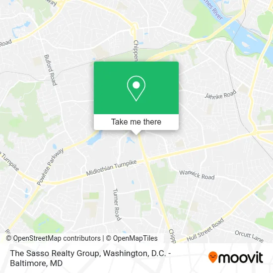 The Sasso Realty Group map