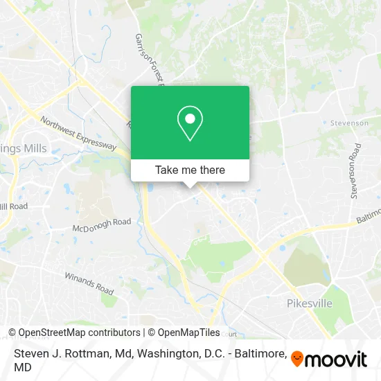 Steven J. Rottman, Md map