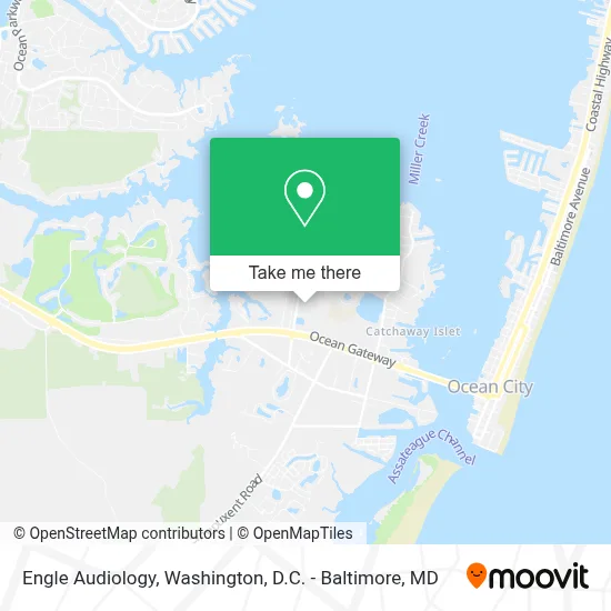 Engle Audiology map