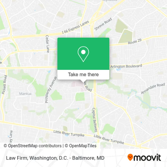Law Firm map