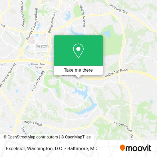 Excelsior map