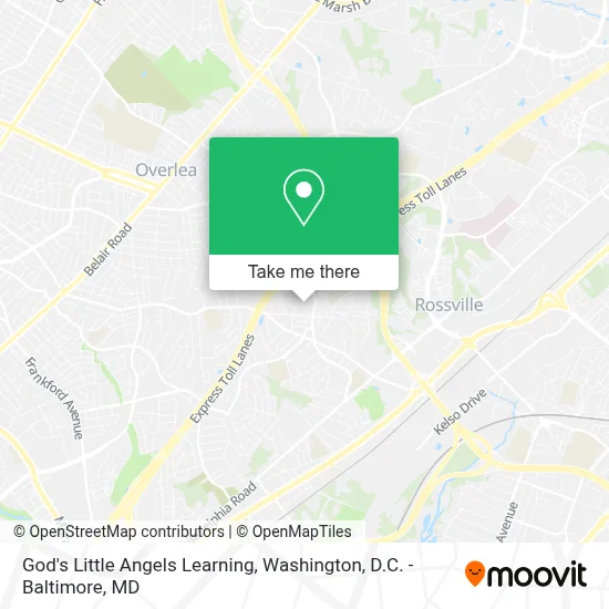 God's Little Angels Learning map