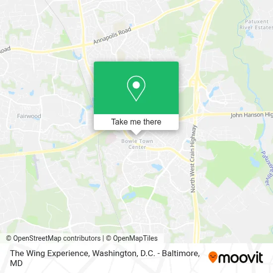 The Wing Experience map