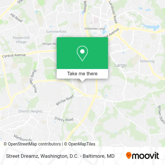 Street Dreamz map