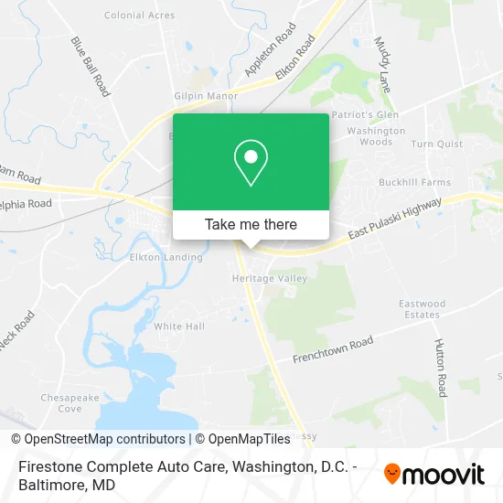 Firestone Complete Auto Care map