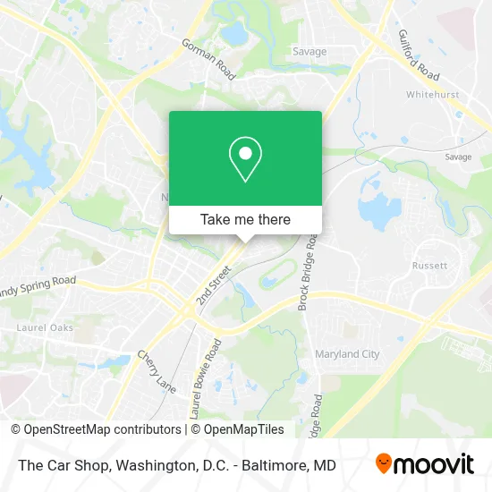 The Car Shop map