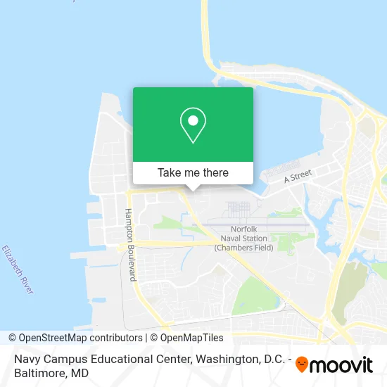Navy Campus Educational Center map