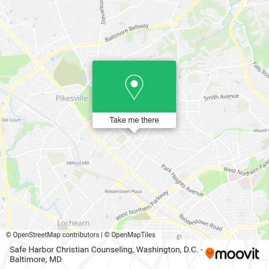 Safe Harbor Christian Counseling map