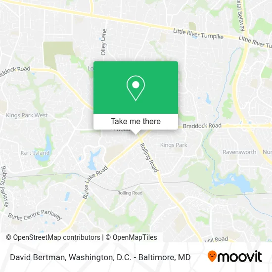 David Bertman map