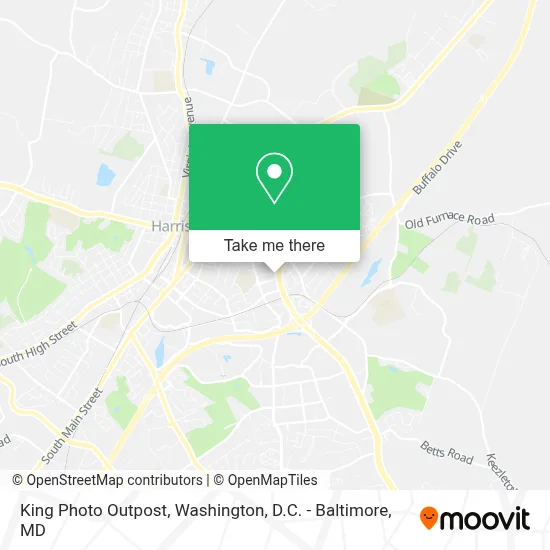 King Photo Outpost map
