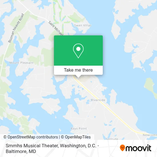 Smmhs Musical Theater map