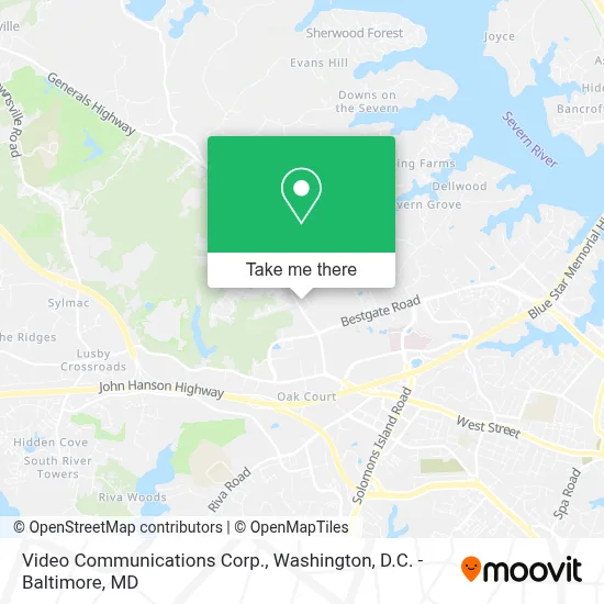 Video Communications Corp. map