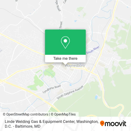 Linde Welding Gas & Equipment Center map