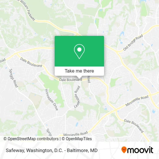 Safeway map