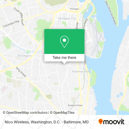 Nico Wireless map