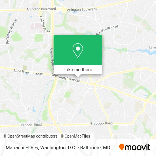 Mariachi El Rey map