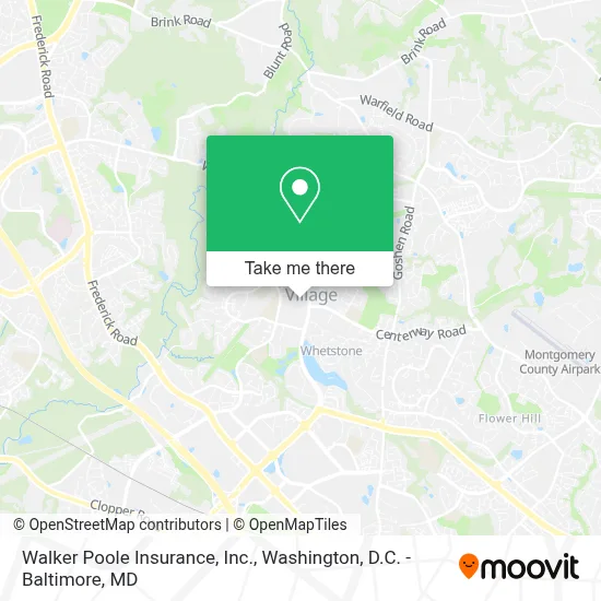 Walker Poole Insurance, Inc. map