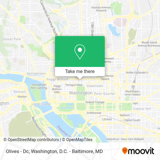 Olives - Dc map