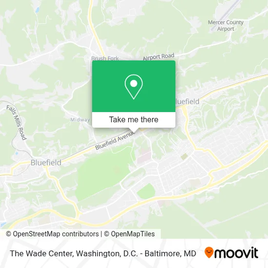 The Wade Center map