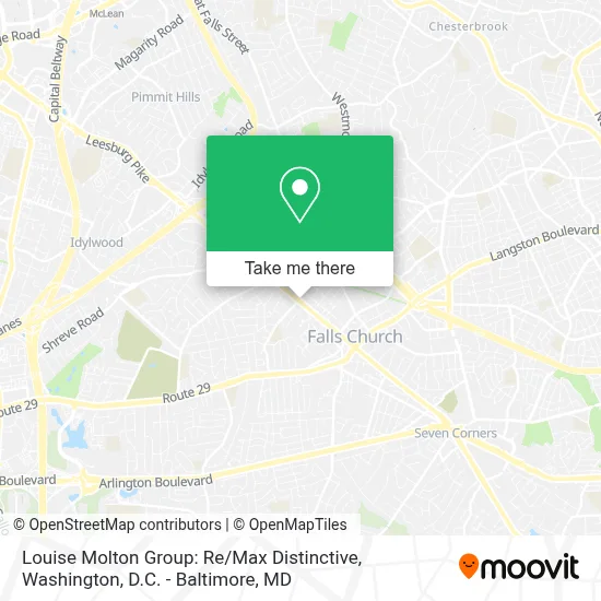 Louise Molton Group: Re / Max Distinctive map