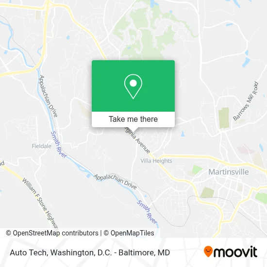 Auto Tech map