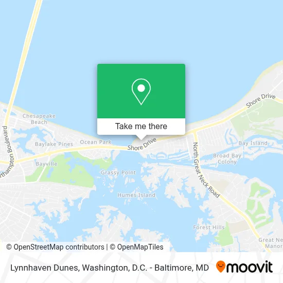 Lynnhaven Dunes map