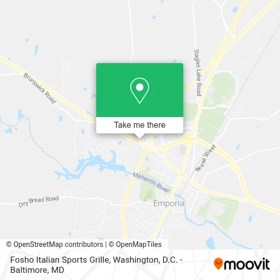 Fosho Italian Sports Grille map