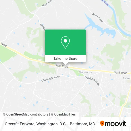 Crossfit Forward map