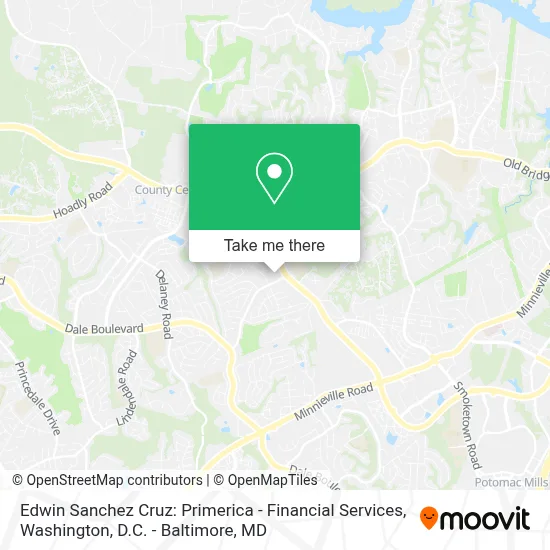 Edwin Sanchez Cruz: Primerica - Financial Services map