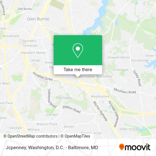 Jcpenney map