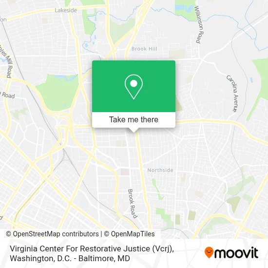 Virginia Center For Restorative Justice (Vcrj) map