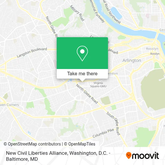 New Civil Liberties Alliance map
