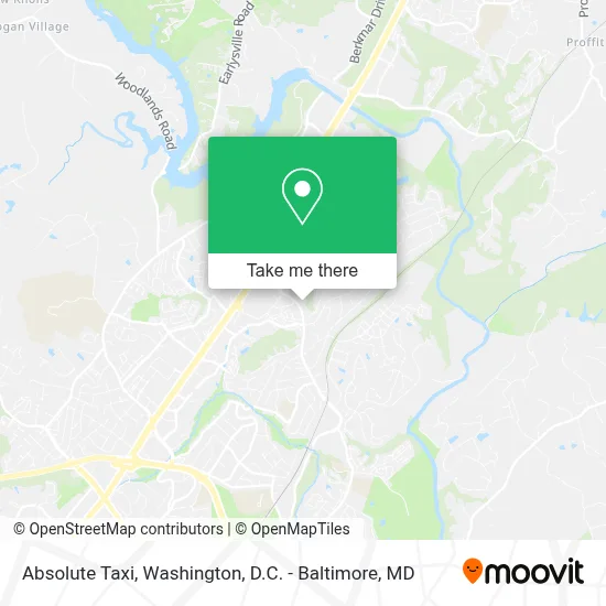 Absolute Taxi map