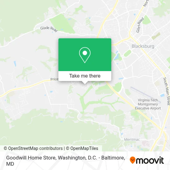 Goodwill Home Store map
