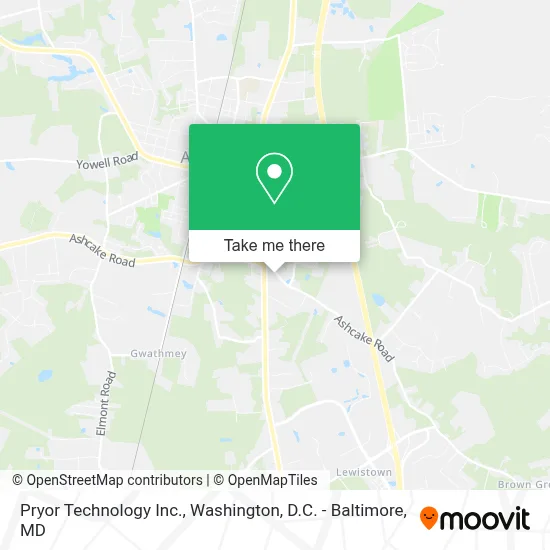 Pryor Technology Inc. map