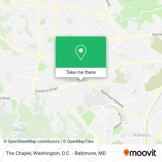 The Chapel map