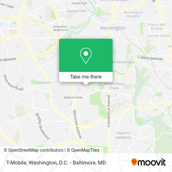 T-Mobile map