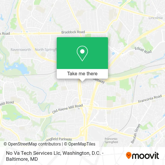 No Va Tech Services Llc map