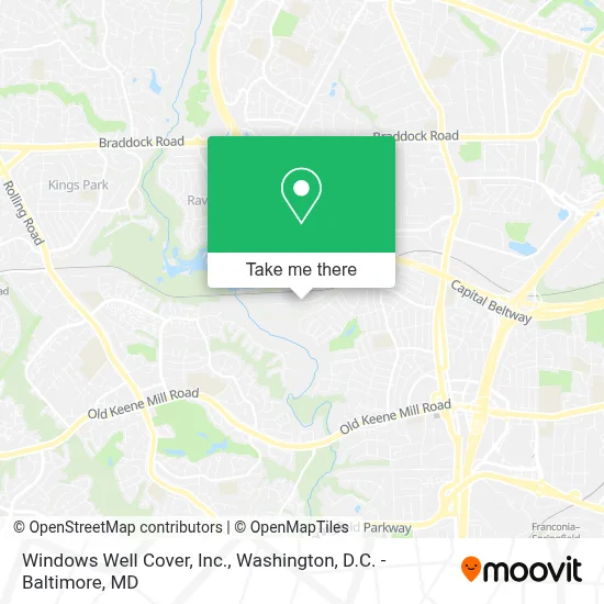 Windows Well Cover, Inc. map