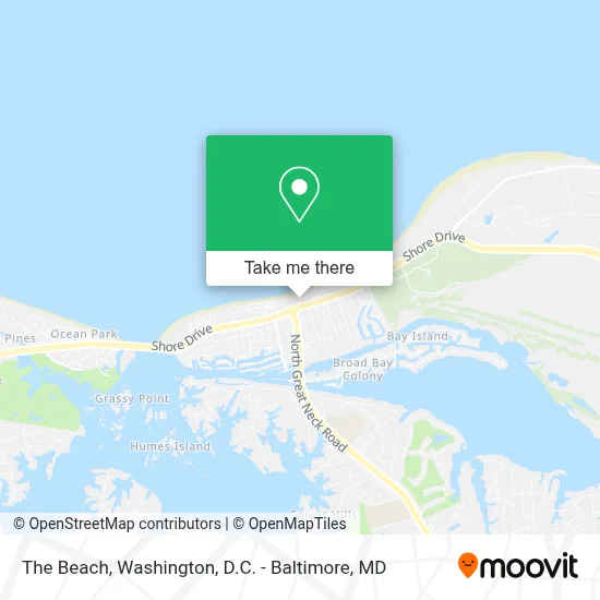 The Beach map