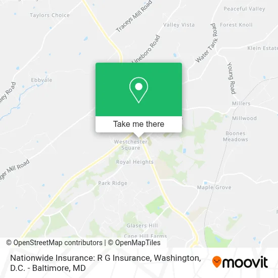 Nationwide Insurance: R G Insurance map