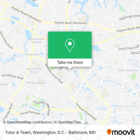 Tutor A Team map