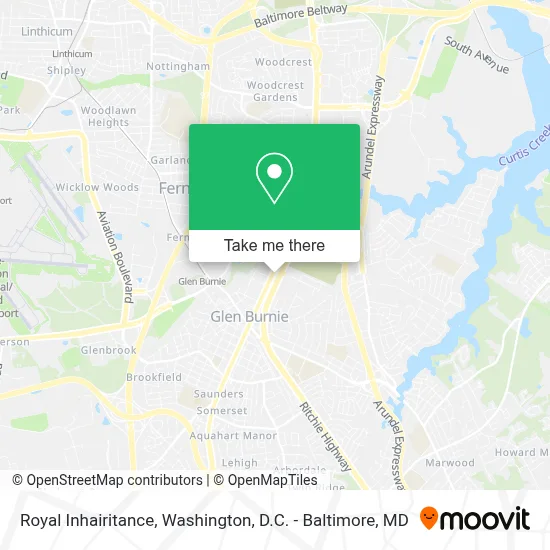 Royal Inhairitance map