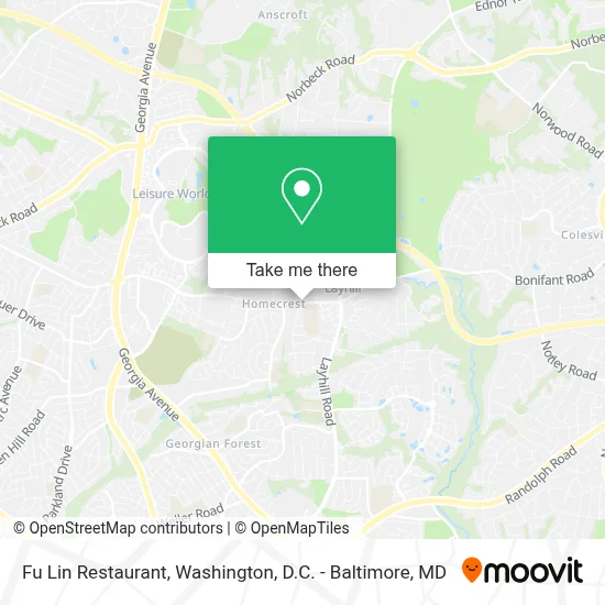 Fu Lin Restaurant map